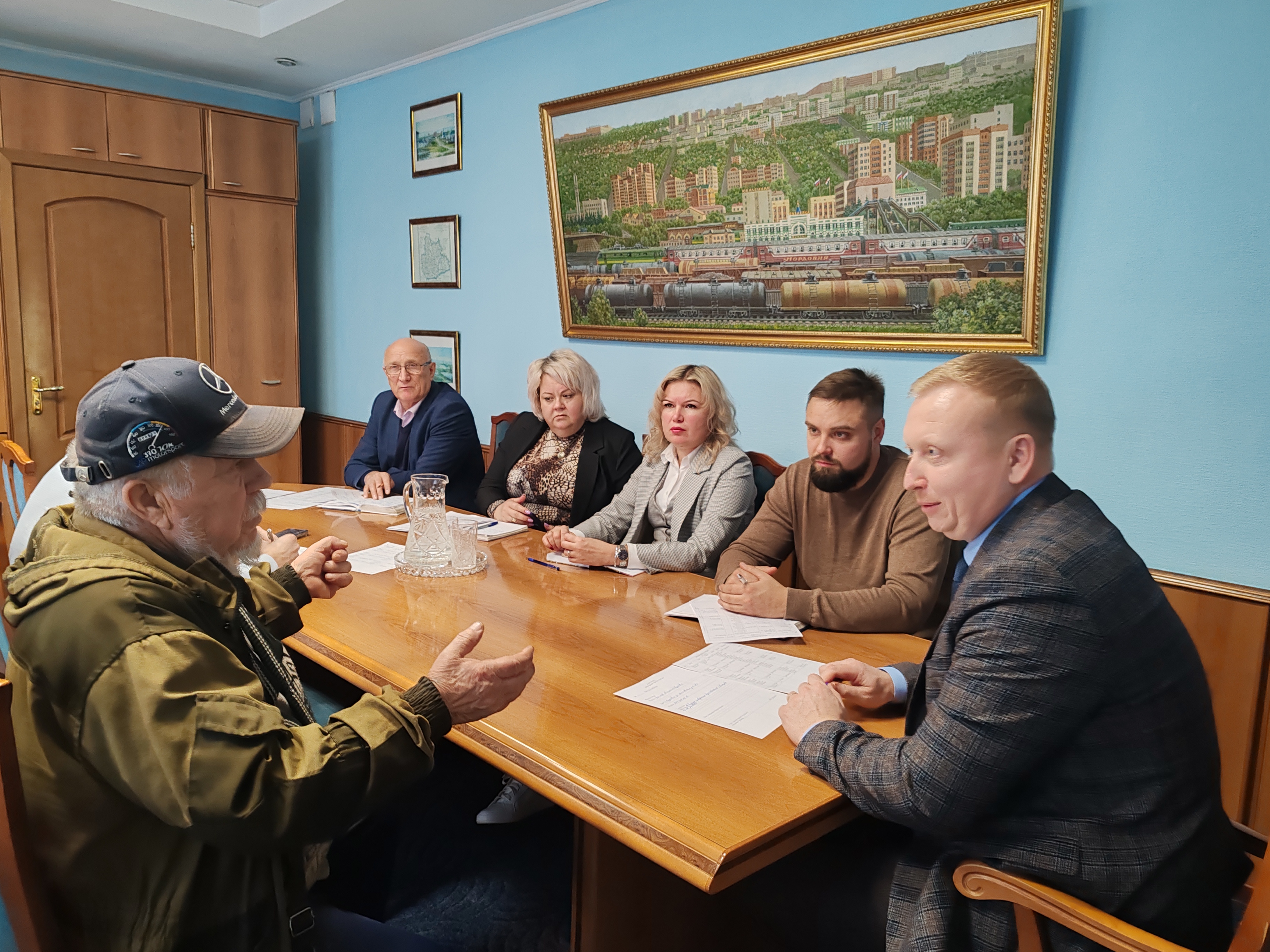 МЭР РУЗАЕВКИ ПРОВЕЛ ПРИЕМ ГРАЖДАН.